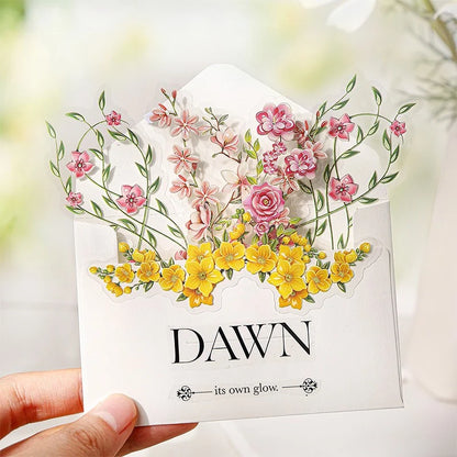 Porcelain Blossom Branch Sticker Pack