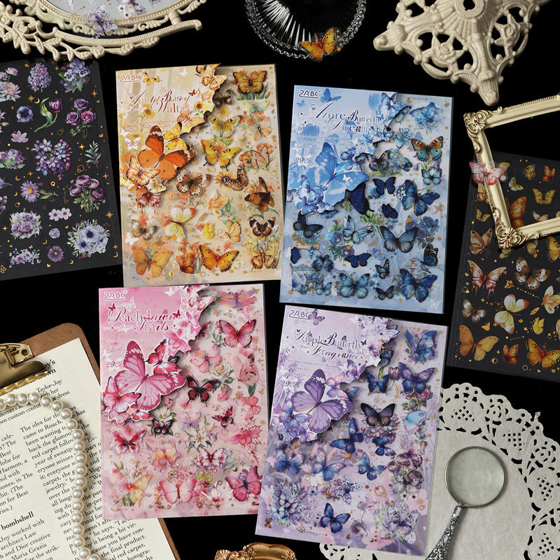Flower Butterfly Language Sticker