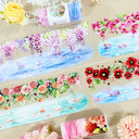 Summer Flower Sea Crystal PET Tape