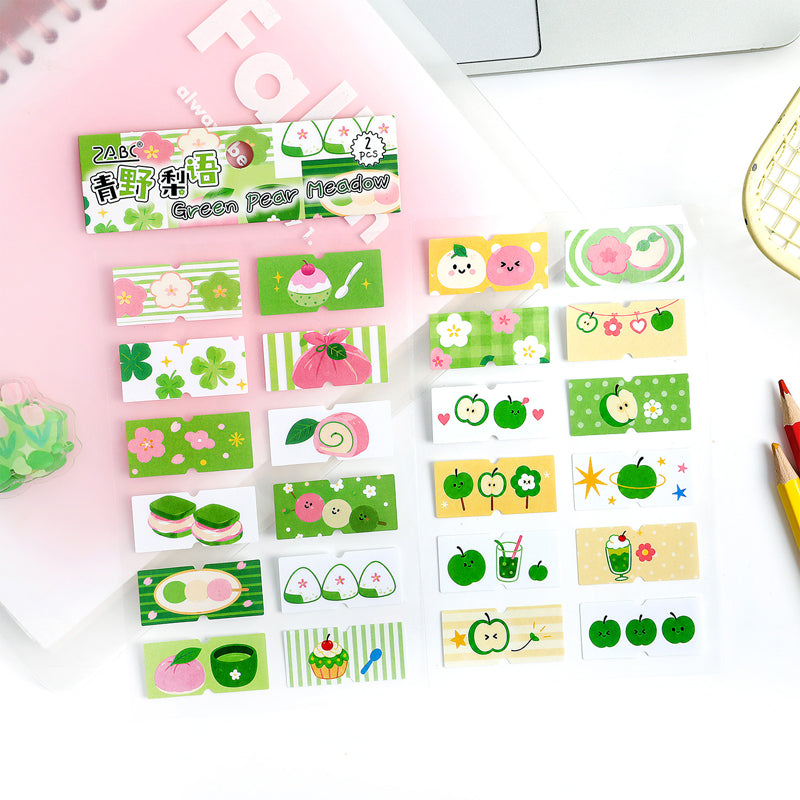 Soft Charm Patch Series Sticker for journaling, scrapbooking and collage