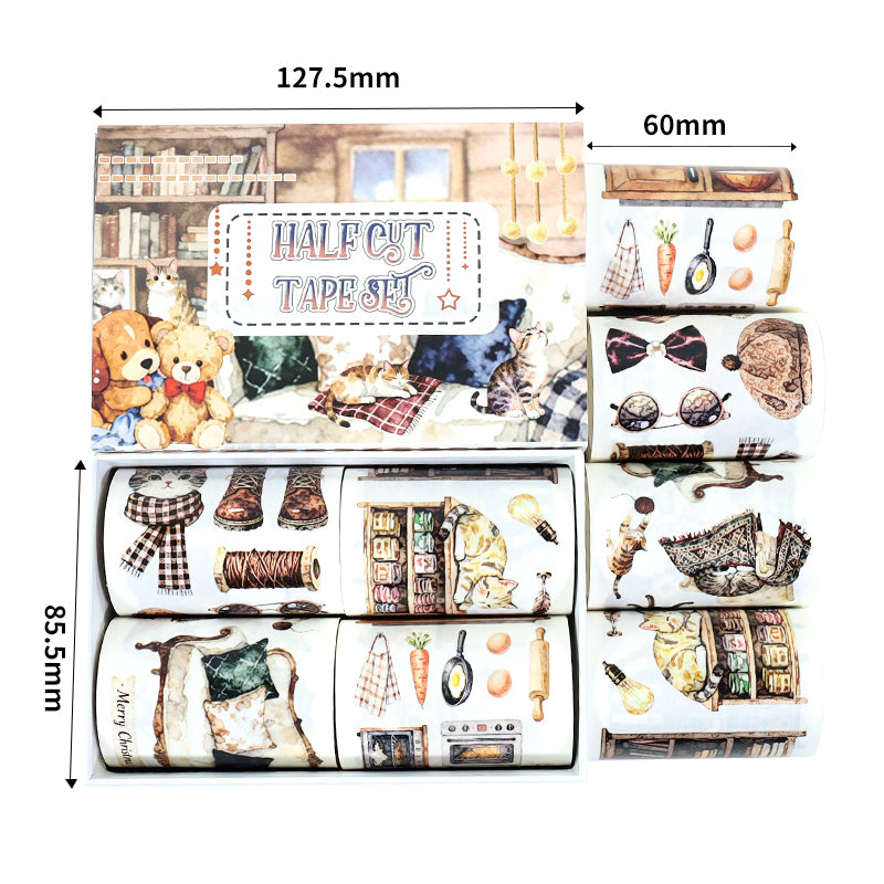 Cute Pet Camping Tape Set
