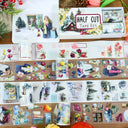Under the wind and snow Die Cutting Washi/Fog PET Tape