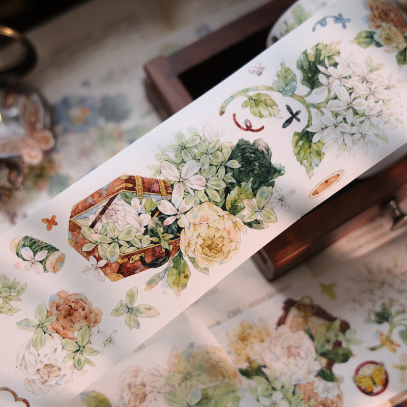 Flower Box Die-Cutting Washi Tape - Sample 100cm