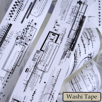Ruban Washi/PET de découpe lignes et cadres 5cm*100cm