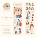 Romantic Bohemian Series Die Cutting PET Tape