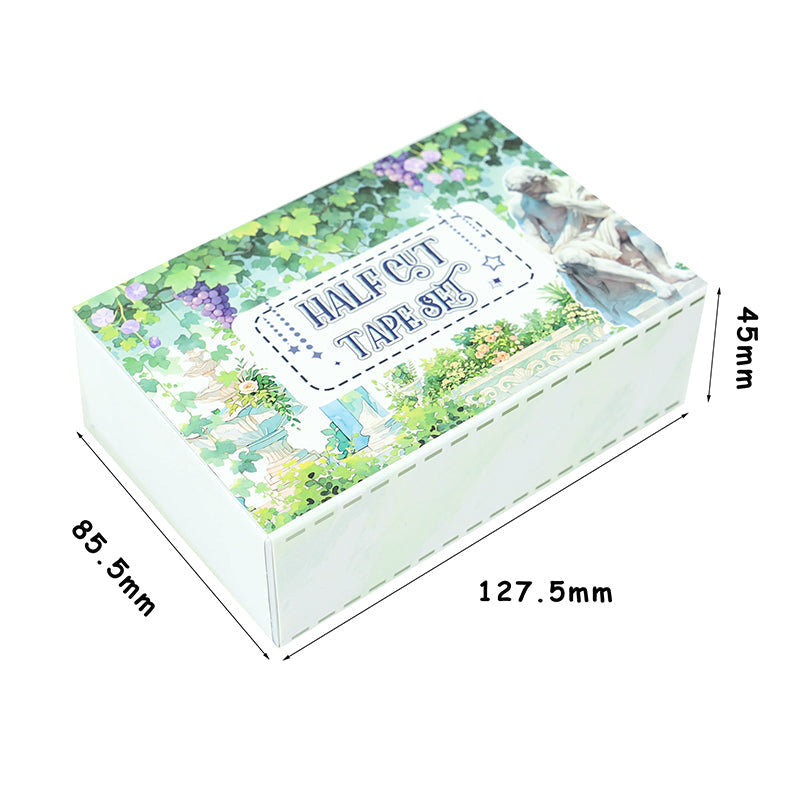 Garden Of Ruins Tape Set featuring garden designs for journaling, scrapbooking and collage
