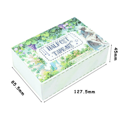Garden Of Ruins Tape Set featuring garden designs for journaling, scrapbooking and collage