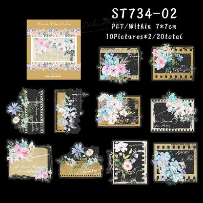 Flower film Sticker