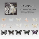 Fabric Butterfly Chronicles Series Sticker