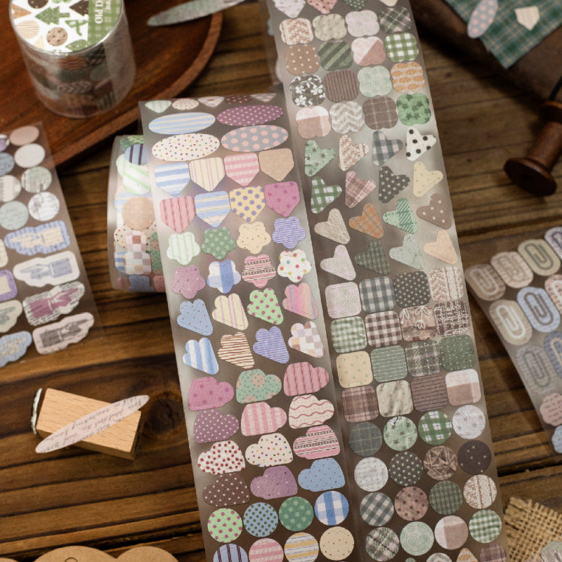 Old Dreams Series Die Cutting Fog PET Tape