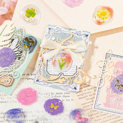 Classical Floral Sticker