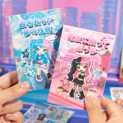 Millennium Signal Series Sticker Book featuring book designs for journaling, scrapbooking and collage