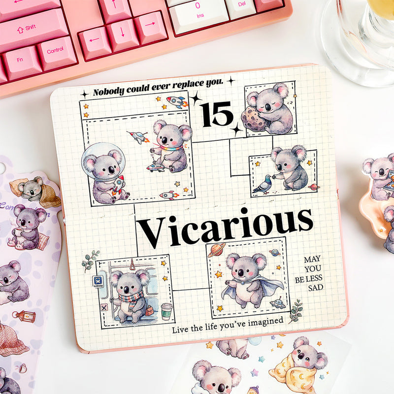 Pet Friends Series Sticker for journaling, scrapbooking and collage