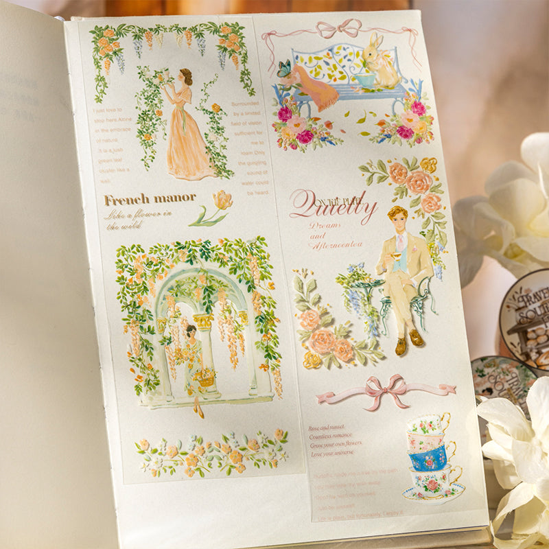 Tour of Southern France Series PET Tape for journaling, scrapbooking and collage