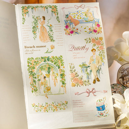 Tour of Southern France Series PET Tape for journaling, scrapbooking and collage