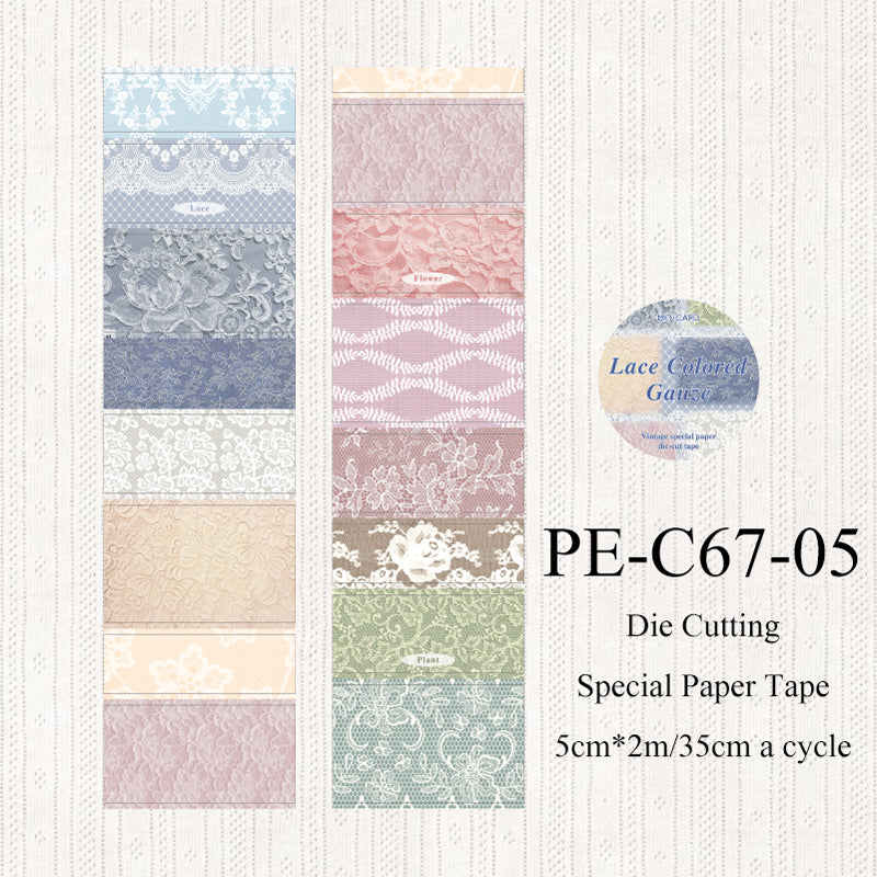 Paper Sketch Series Die Cutting Special Paper Tape