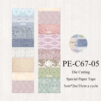 Paper Sketch Series Die Cutting Special Paper Tape