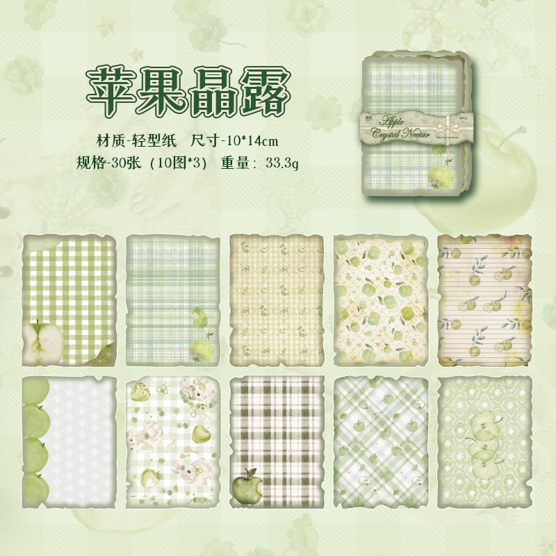 Fruit Color Material Paper