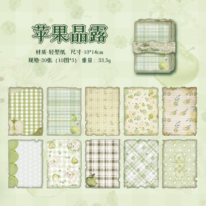 Fruit Color Material Paper