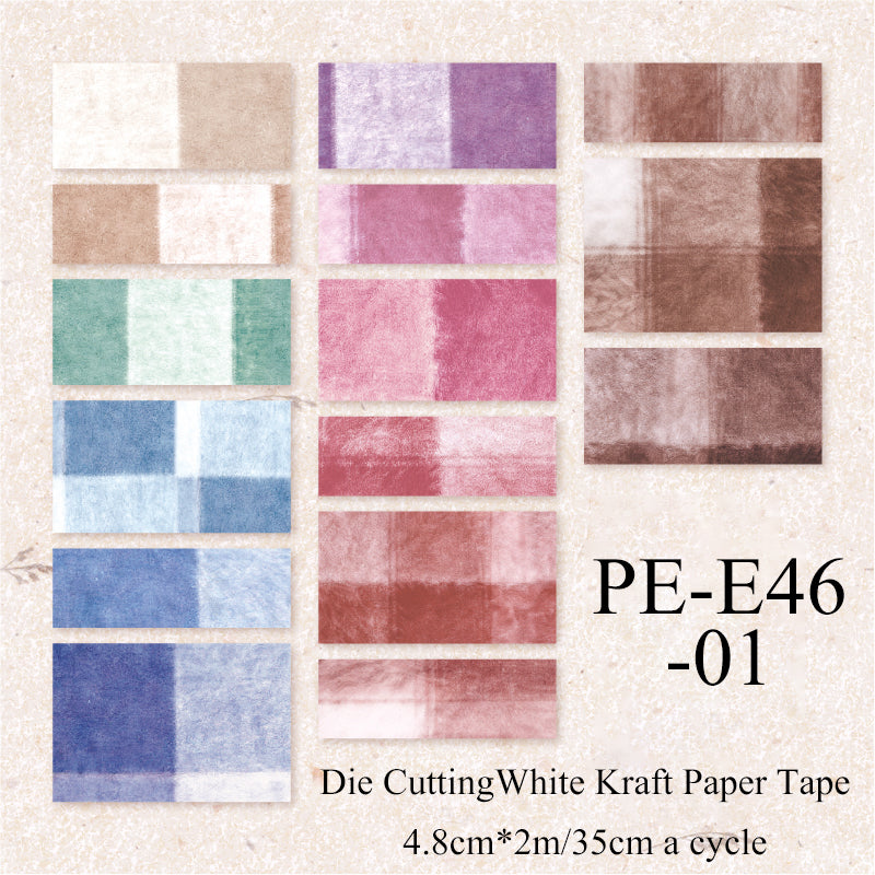 Time Weaving Machine Series Die Cutting White Kraft Paper Tape