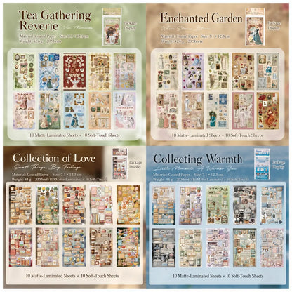 Dream Garden Tea Gathering Sticker Book