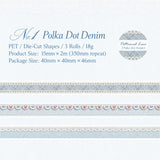 Polka Dot Denim