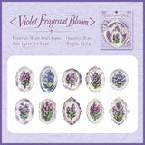 Purple and fragrant