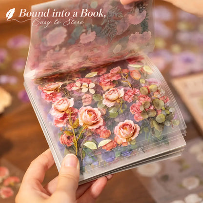 Specimen Flower PET Sticker Book