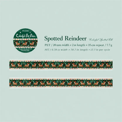 Christmas Floral Garland PET Tape