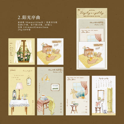 Trivial Daily Moments Material Paper