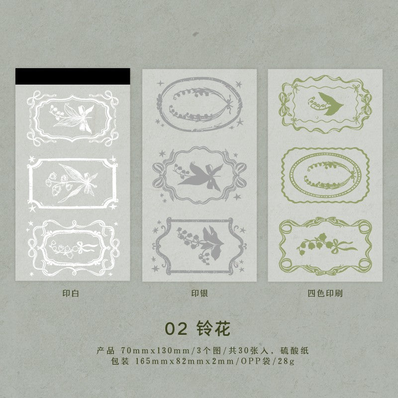 Unfolding Time Material Paper