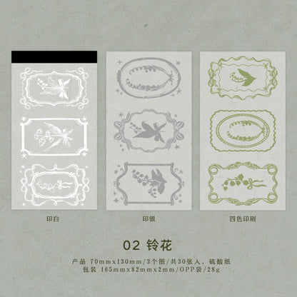 Unfolding Time Material Paper
