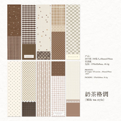 Grid Tale Material Paper