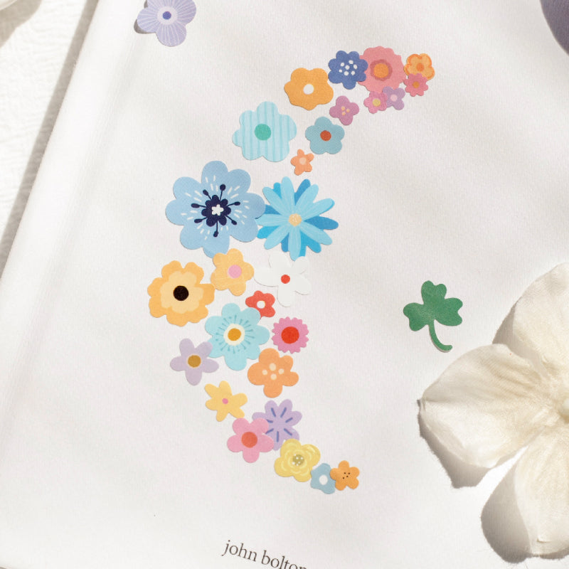 Little Flower Story Series Die Cutting Synthetic Paper Tape