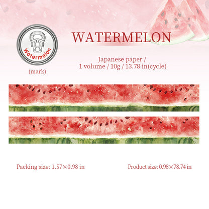 Fruit Canned Food Series Washi Tape