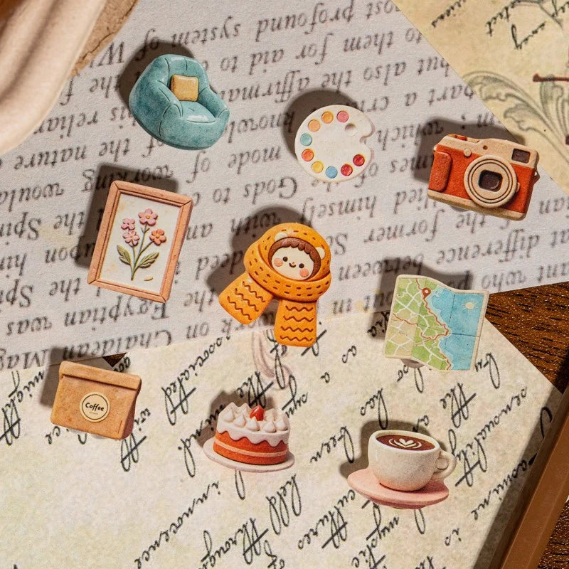 Dream Garden Tea Gathering Sticker Book