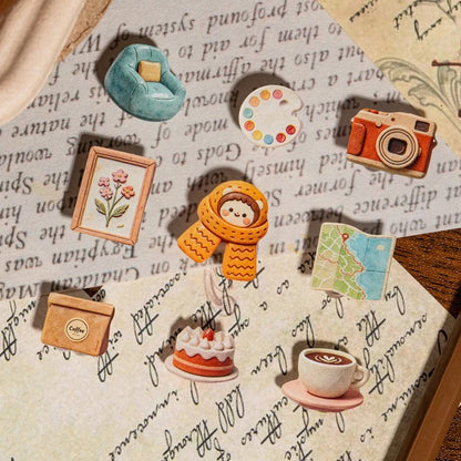 Dream Garden Tea Gathering Sticker Book