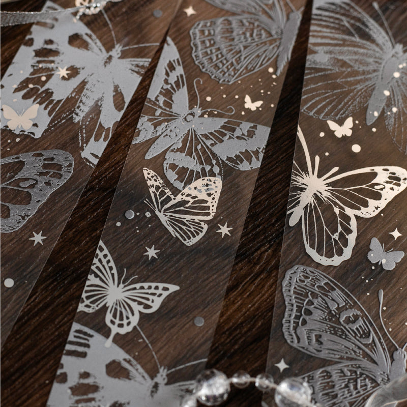 Prelude Poems Series Silver Stamping PET Tape