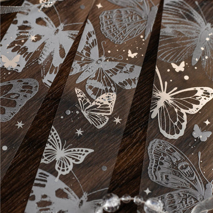 Prelude Poems Series Silver Stamping PET Tape