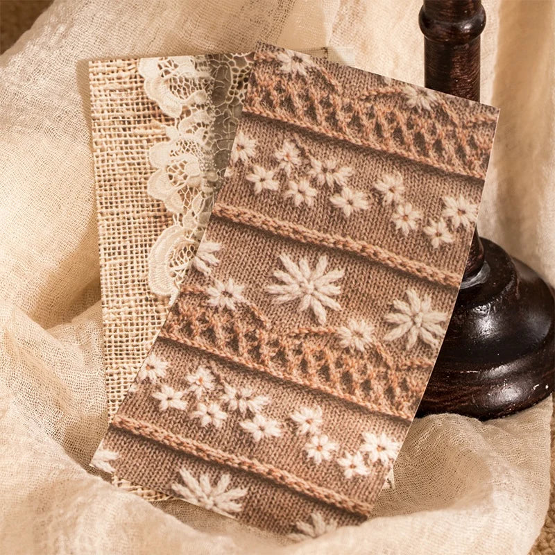 Floral Patchwork Lace Sticker Book