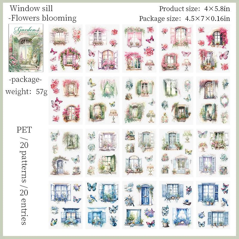 Secret Garden Sticker Book