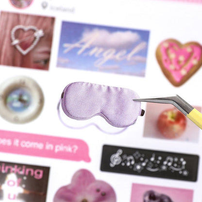 Fragment Log Series Sticker Book featuring book designs for journaling, scrapbooking and collage