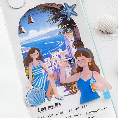 Slow Life Series Sticker for journaling, scrapbooking and collage