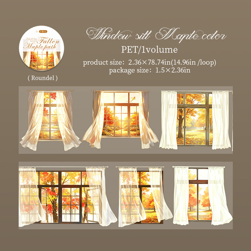 Maple Leaves Series PET Tape