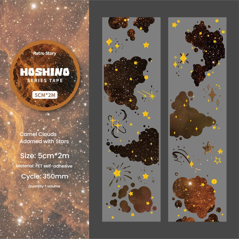 Yoshino Series Gold Stamping PET Tape
