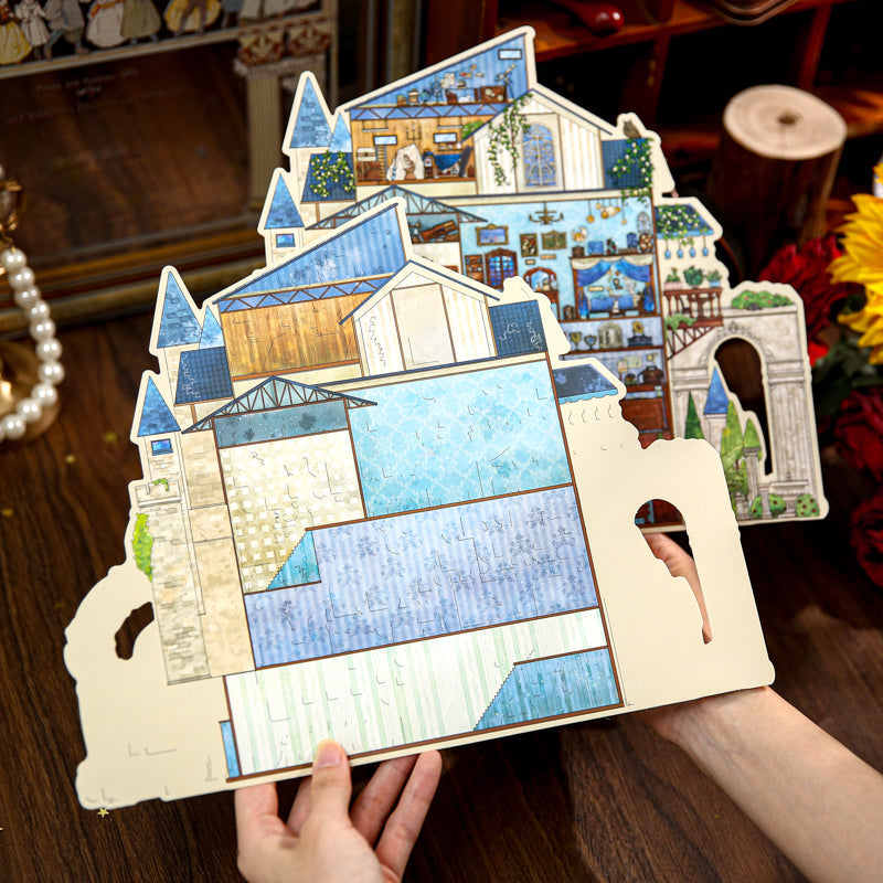 Morning Dawn Manor Series 3D Sticker for journaling, scrapbooking and collage