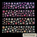 Whole Roll 6cm*5m Star Dust Wandering Die Cutting Shell Light PET Tape