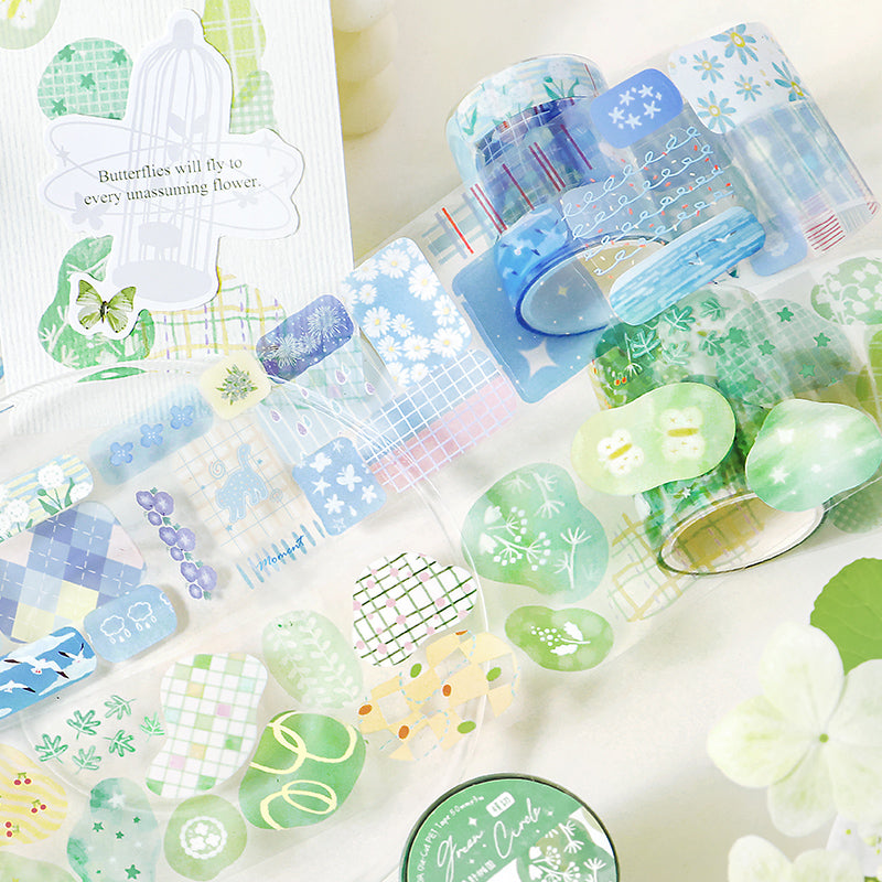 Collage Inspiration Library Series Die Cutting PET Tape for journaling, scrapbooking and collage