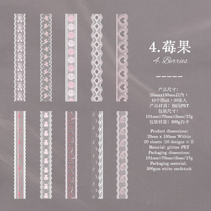 Lace Piece Collection Series Sticker
