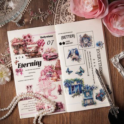 Flower butterfly Sticker